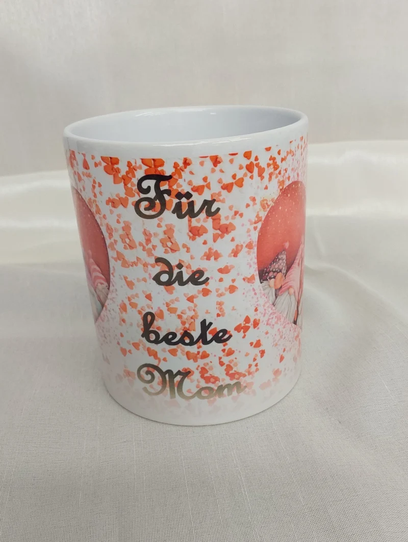 Tasse Herz Gnom Spruch