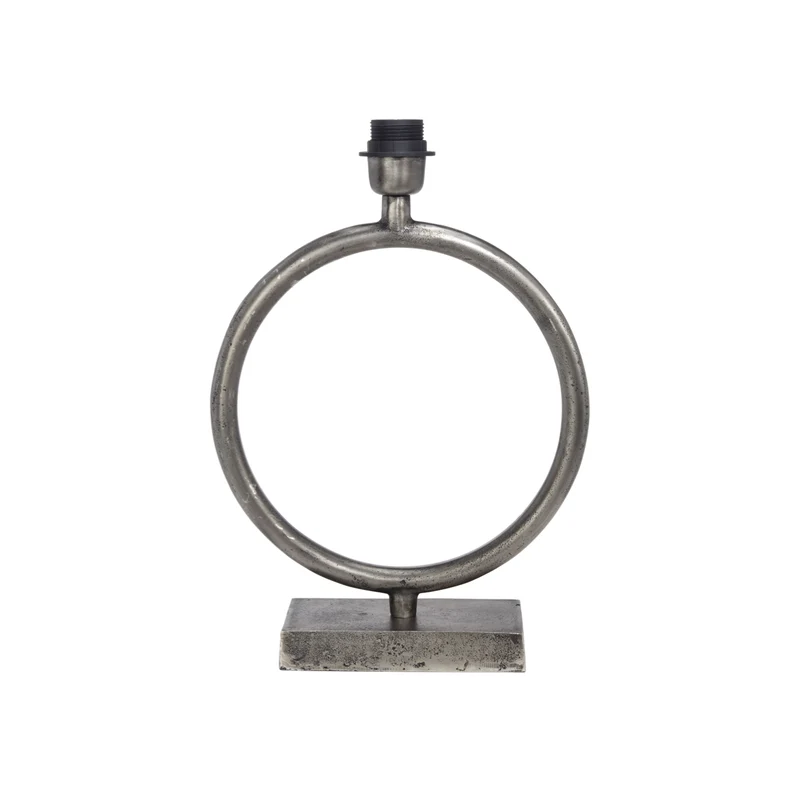 Stadthaus Lampenfuss Circle Silber 54cm