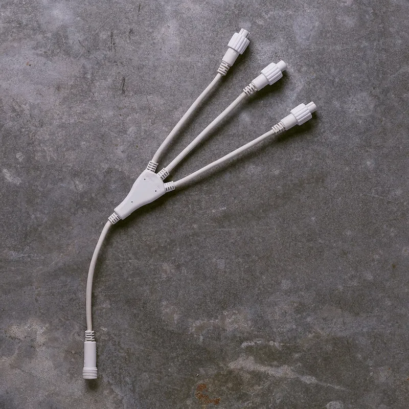 Pro Connect IP67 3 Wege Verbindungskabel weiß
