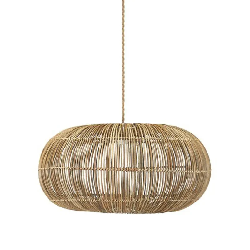Rattan Lampe Boho ZURI