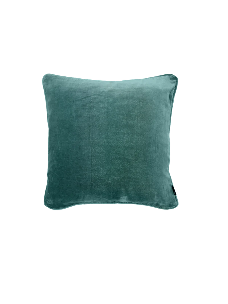 Kissenhülle Velours | oceanblue