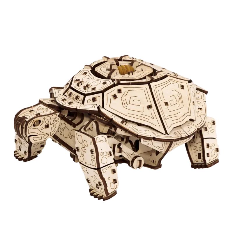 3D-Holzpuzzle, Mechanische Schildkröte