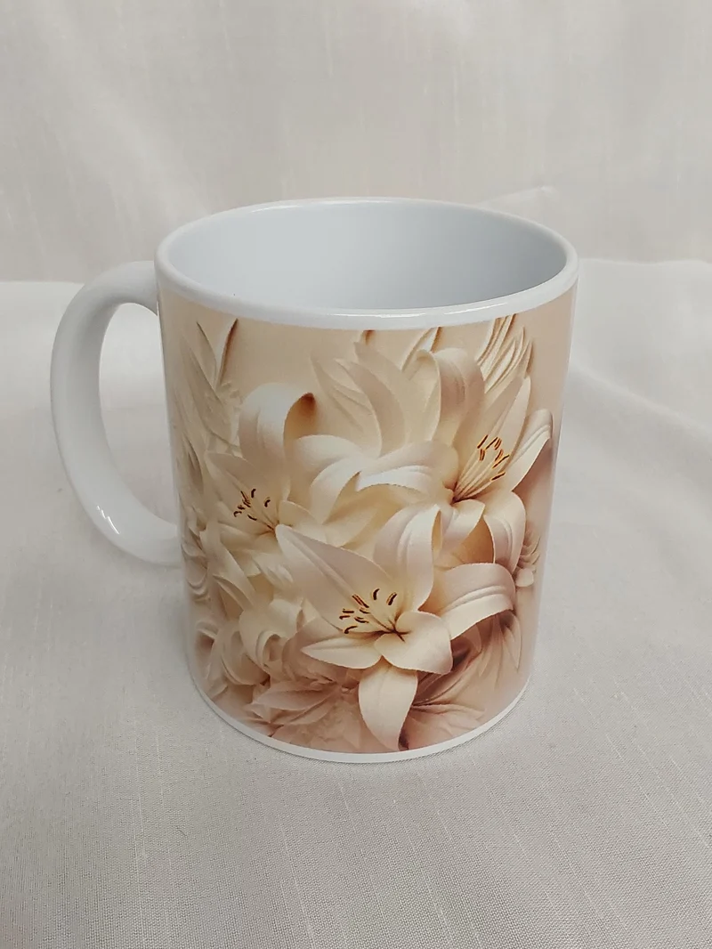 Tasse 3D Lilien