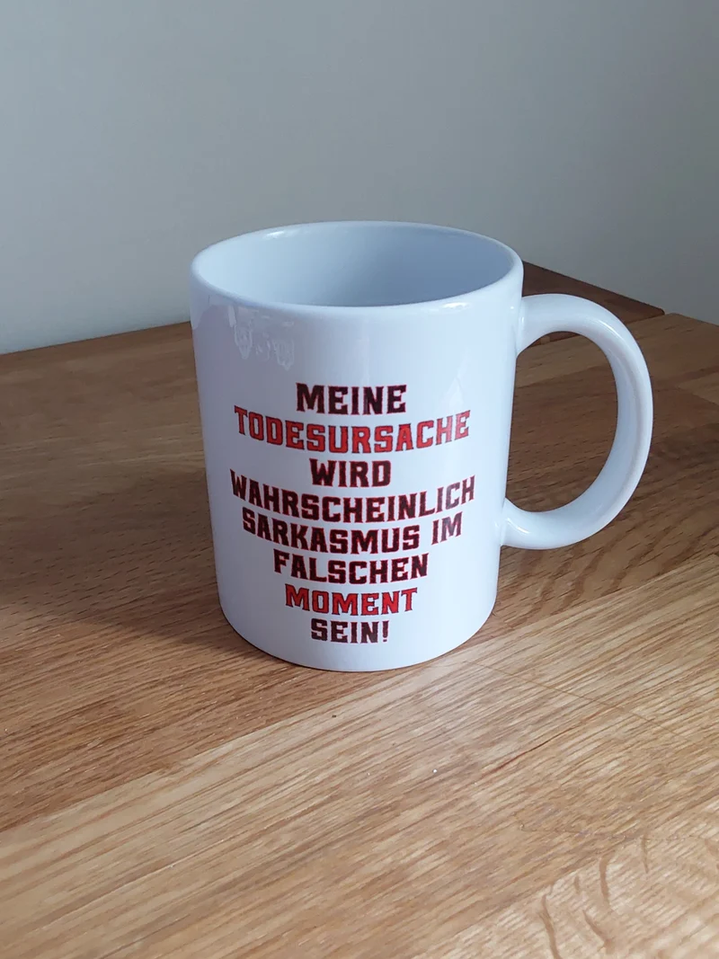 Sarkastischer Spruch