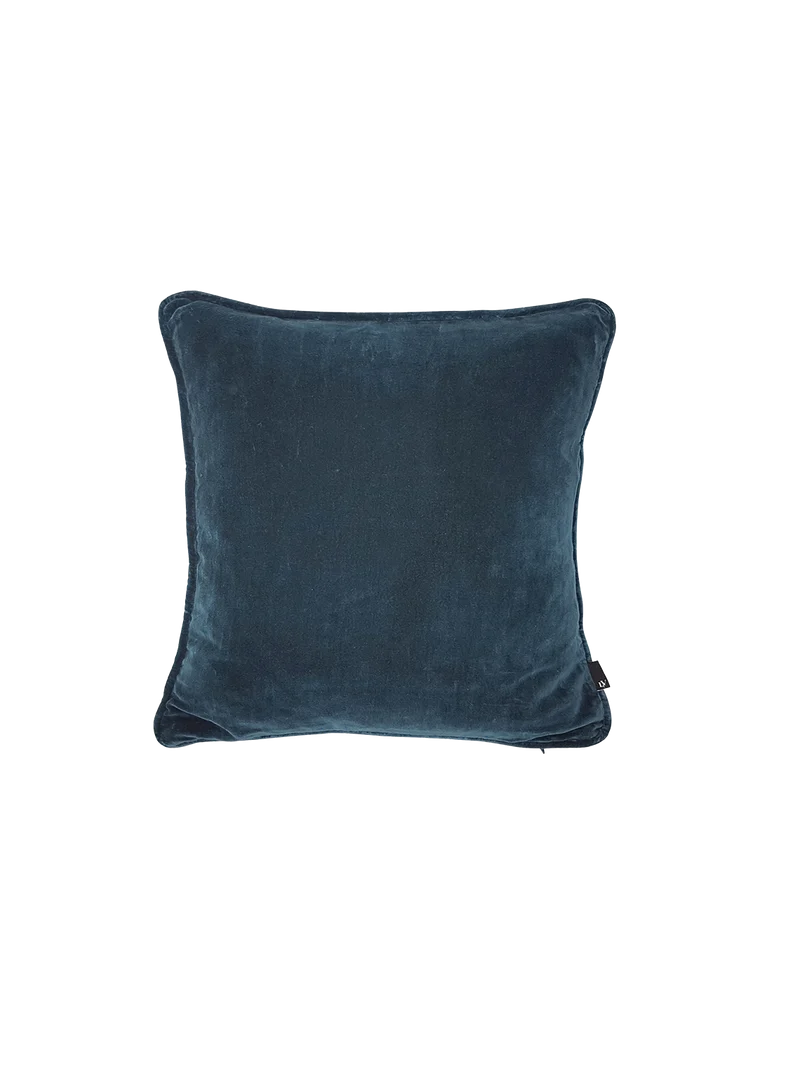 Kissenhülle Velours UNI Cobalt Blue