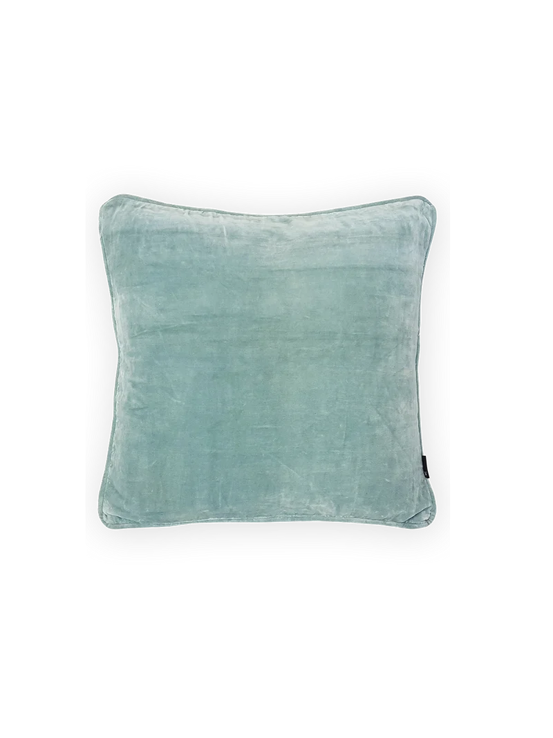Kissenhülle Velours UNI Ice Blue