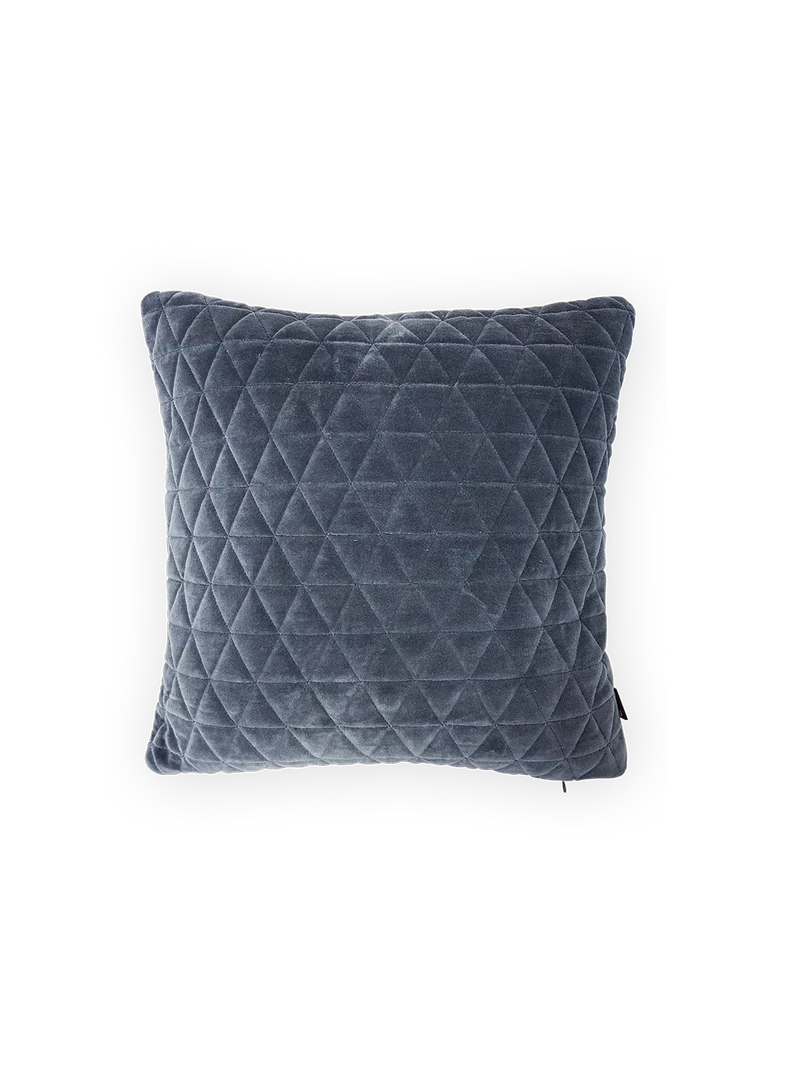 Kissenhülle Velours | TRI jeansblue