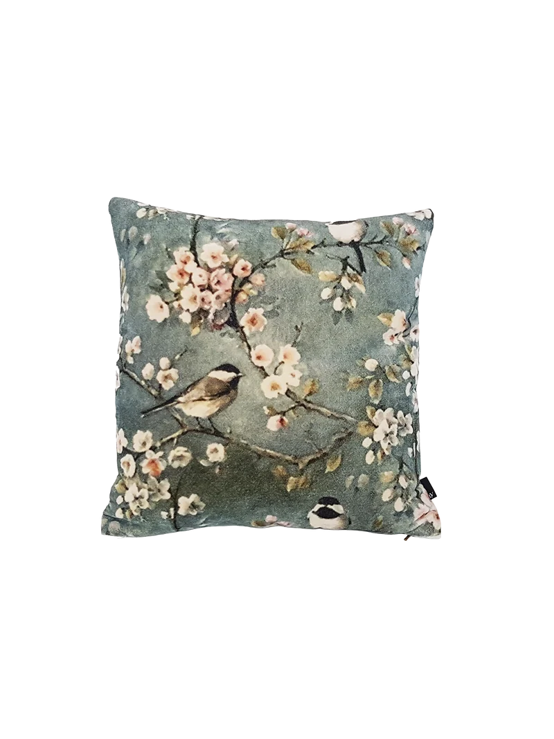 Kissenbezug Velours | BIRDI blue