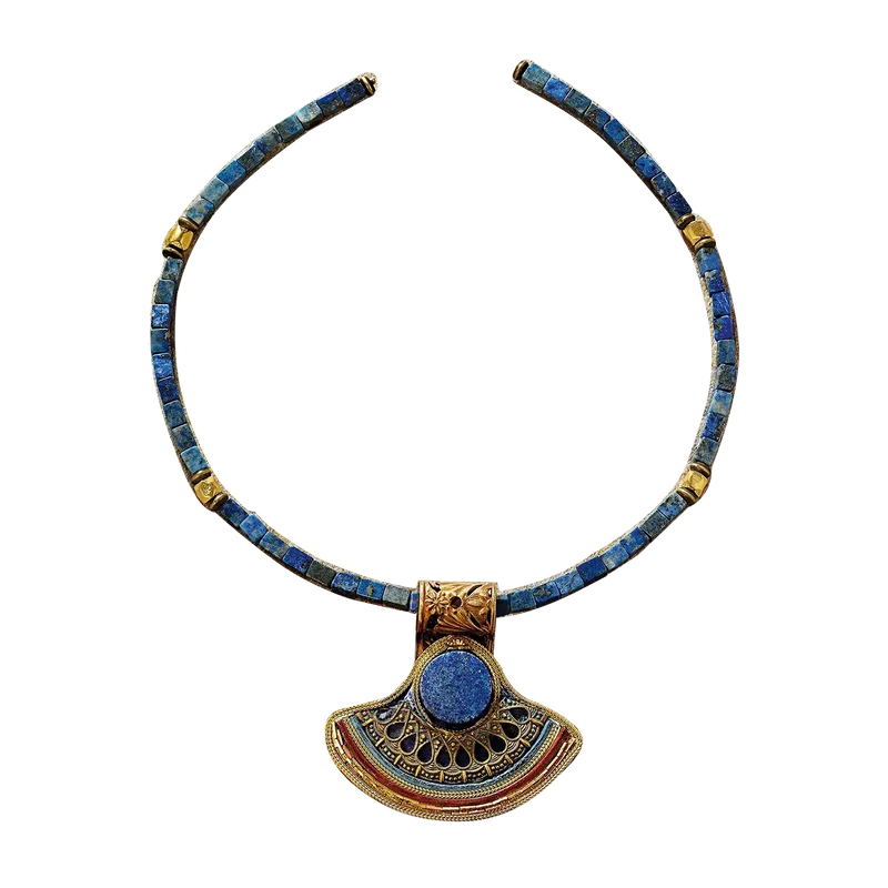 Lapislazuli-Königscollier