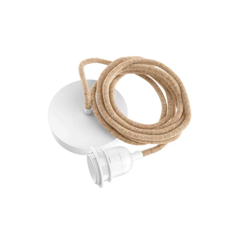 Deckenmontage für 1 Lampe W/B
