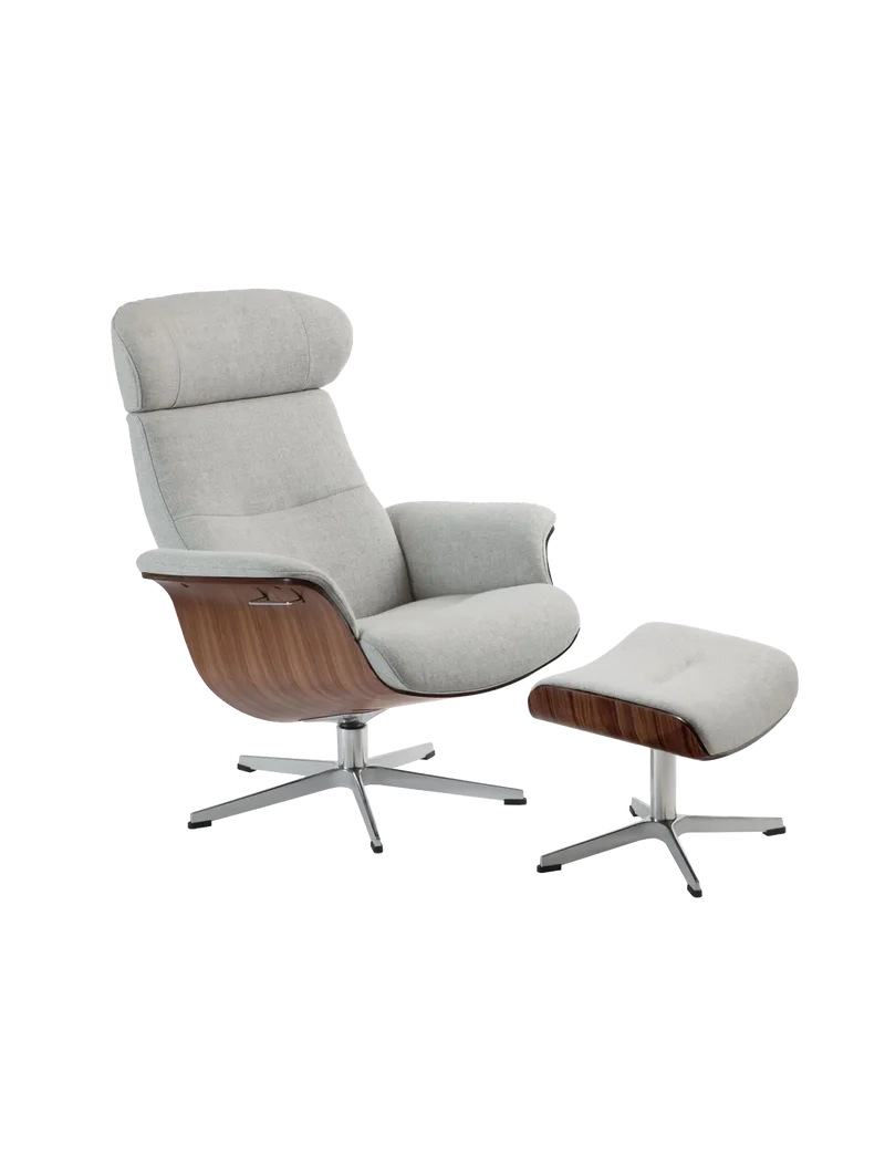 Relaxsessel | "Chill" in Shefford Lightgray