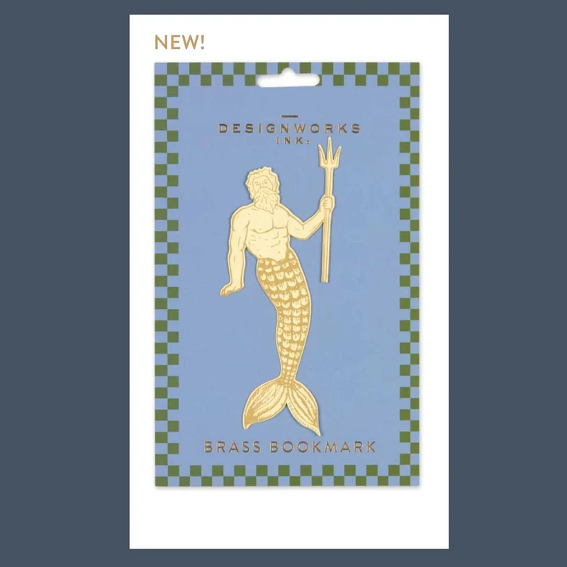 Lesezeichen Metall | Gold POSEIDON