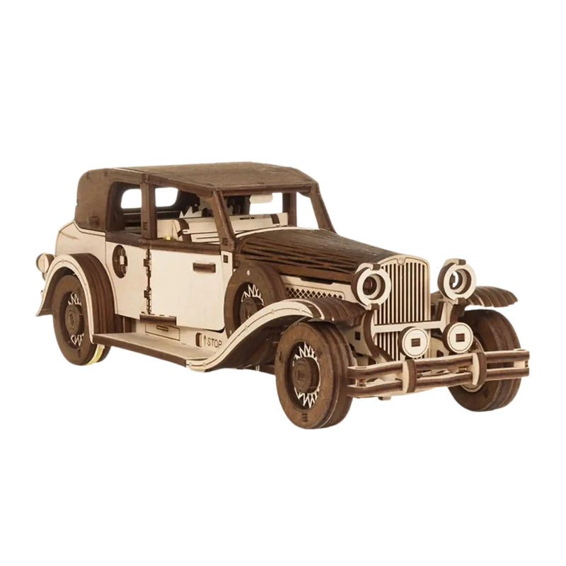 3D-Holzpuzzle, Wind Up Car Ferdinand
