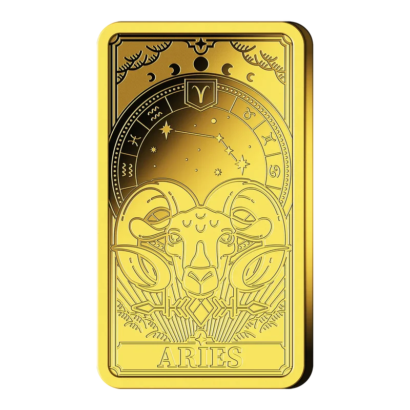 Goldbarren Sternzeichen Widder