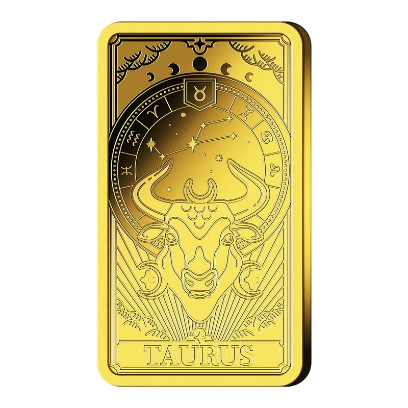 Goldbarren Sternzeichen Stier