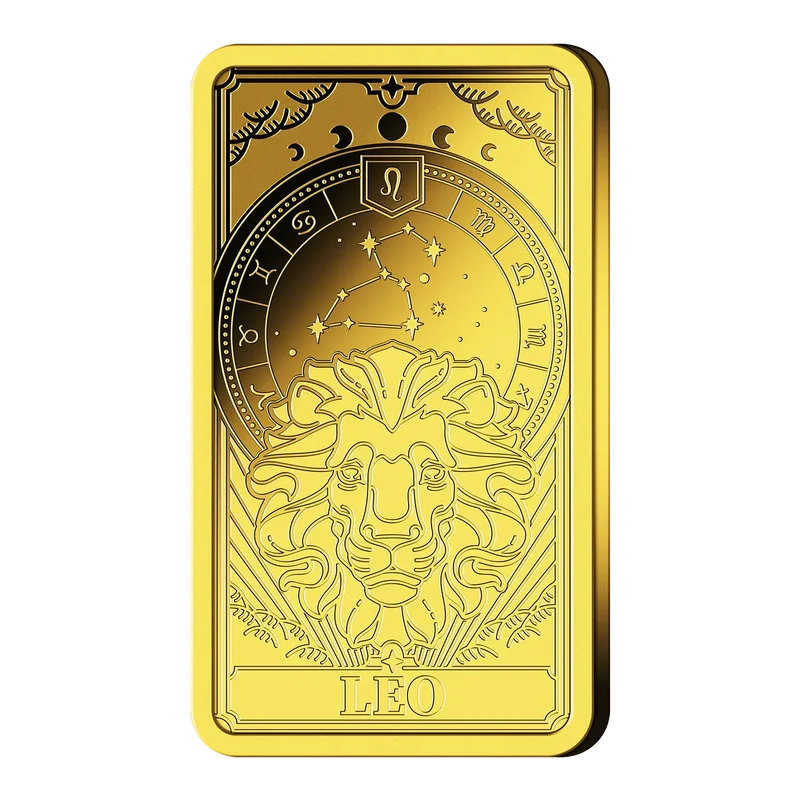 Goldbarren Sternzeichen Löwe