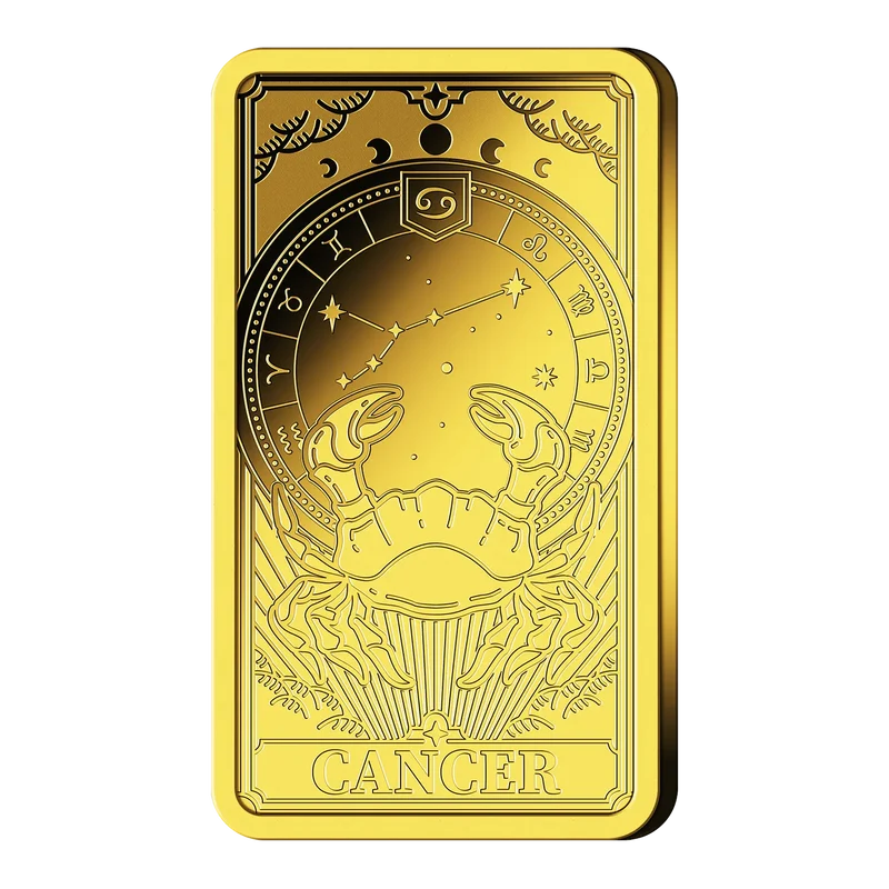 Goldbarren Sternzeichen Krebs