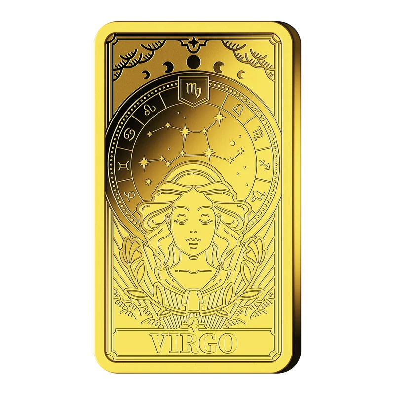 Goldbarren Sternzeichen Jungfrau