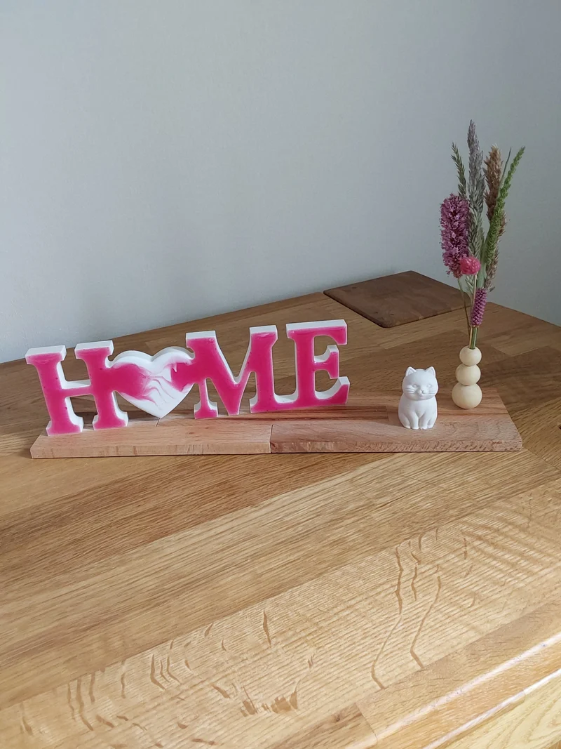 Home oder Love auf Buche
