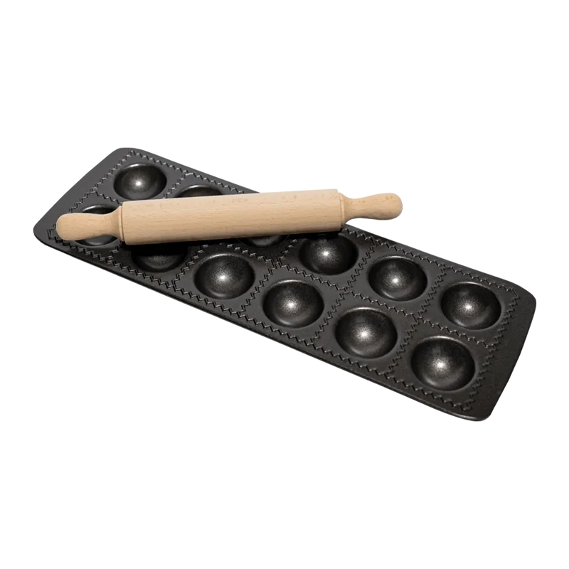 Ravioliblech 12er mit Teigrolle