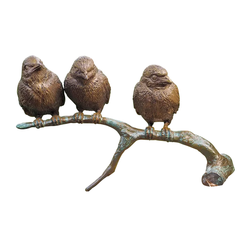 Vögel auf Ast