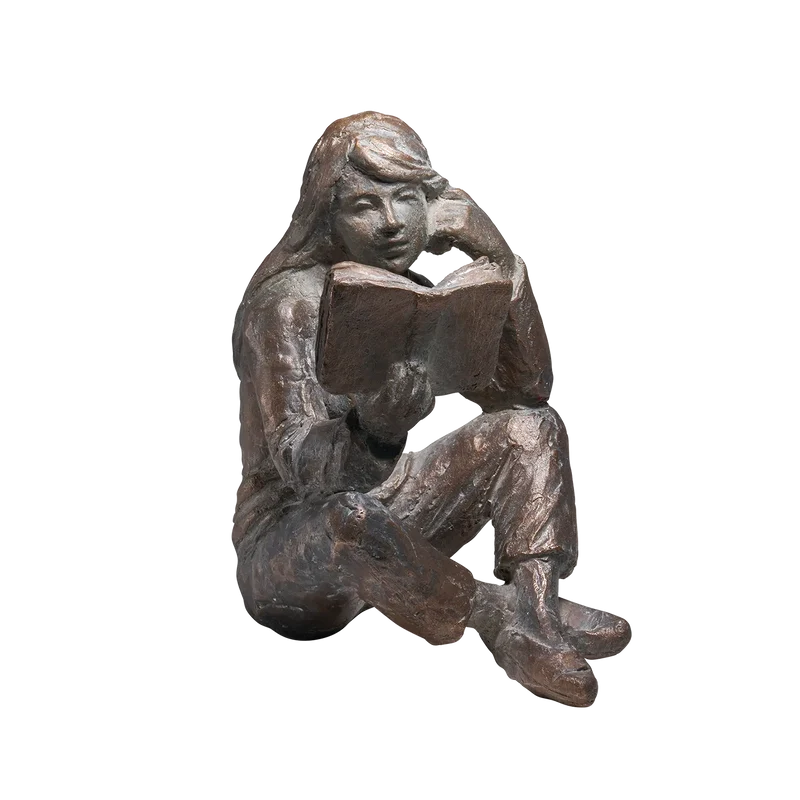 Skulptur "Lesende"