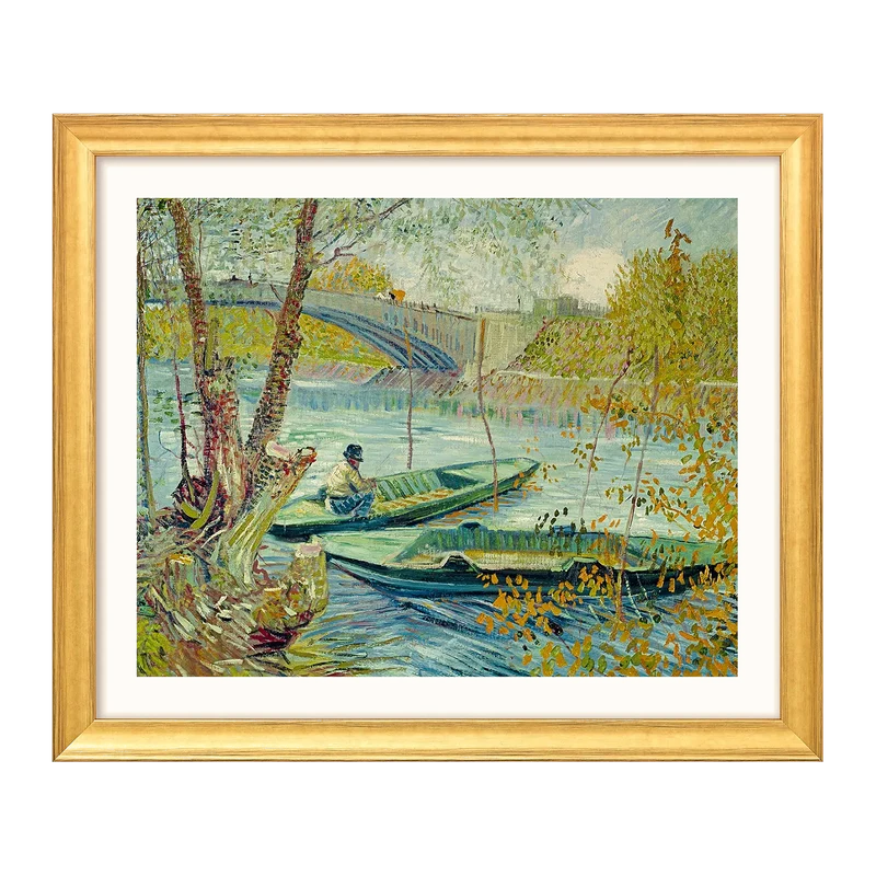 Fischen im Frühling" (1887)