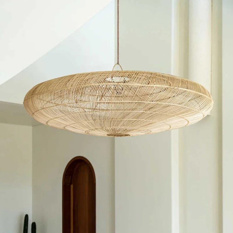 Rattan Lampenschirm Macaron