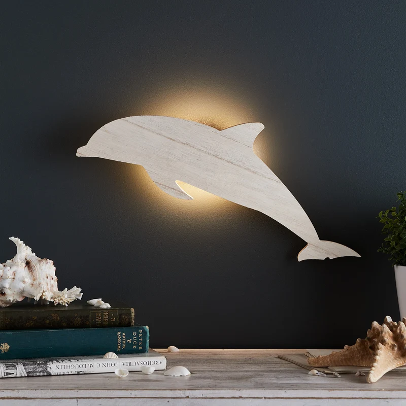 Delfin Wandlampe Kinderzimmer