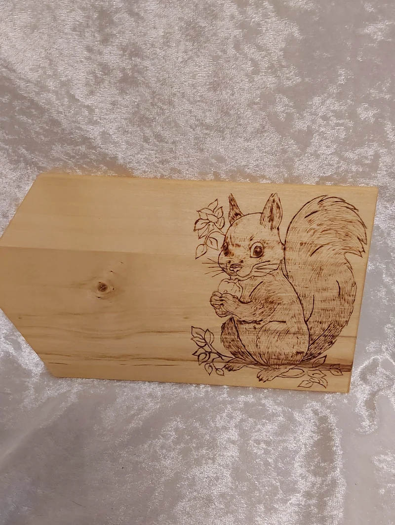 Frühstücksbrett Eichhörnchen
