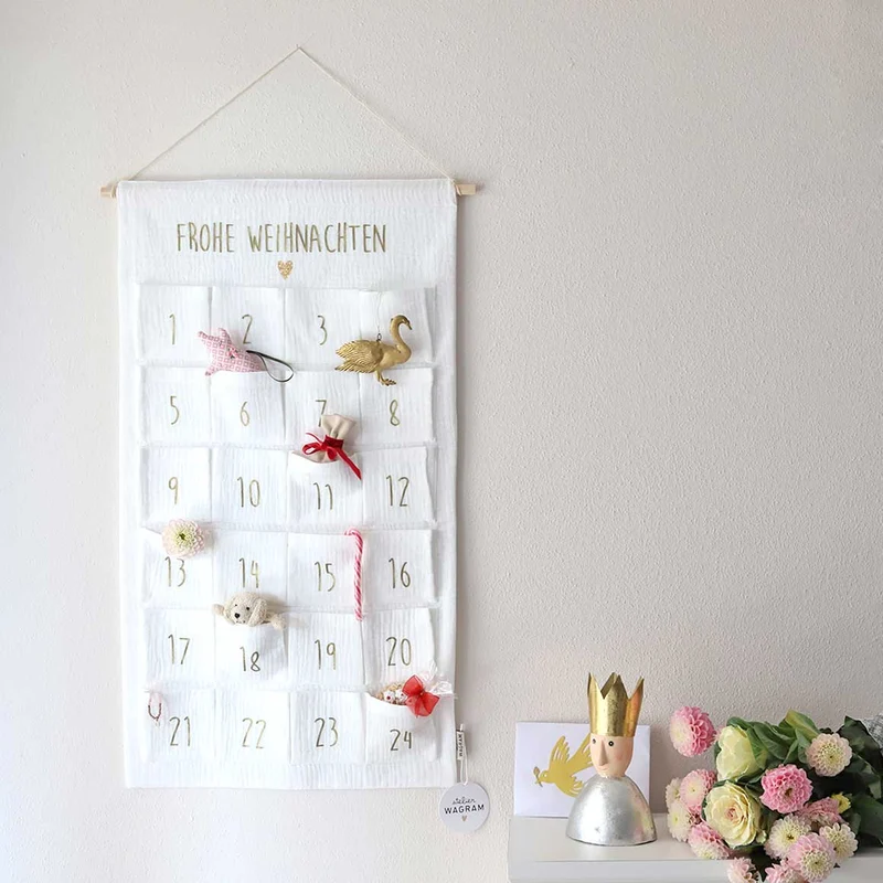 Adventskalender zum Befüllen | Frohe Weihnachten