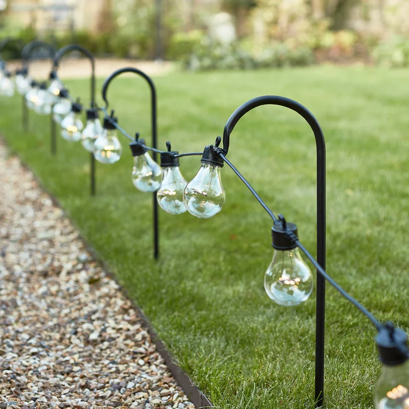 Schäferhaken für Gartenbeleuchtung 5er Set