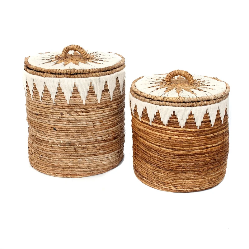 Boho Wäschekorb