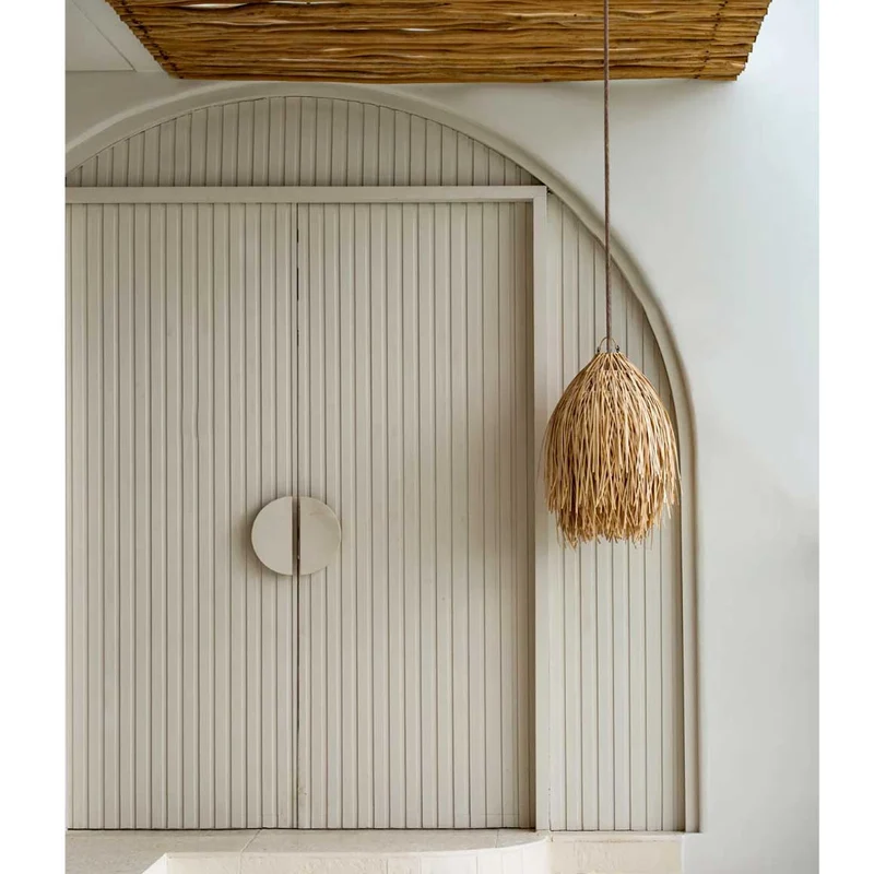 Rattan Lampe SHAGGY M