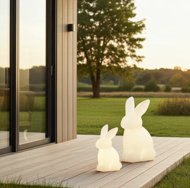 Gartenlicht Hase