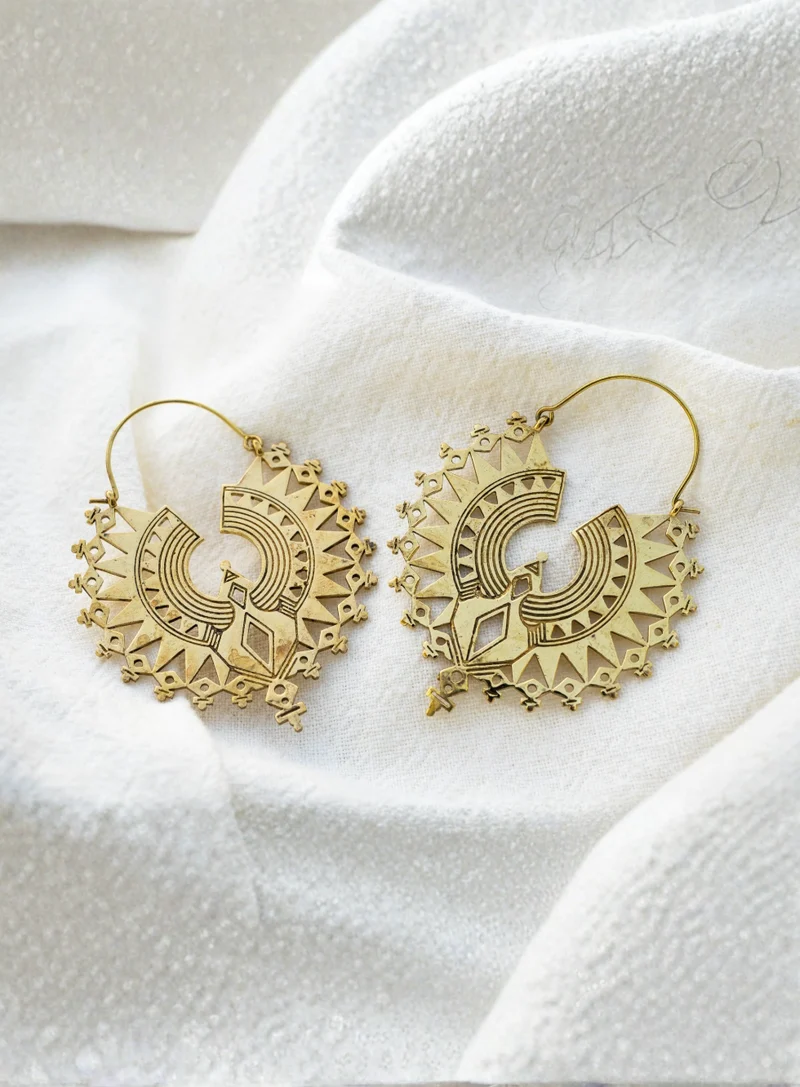 Golden Flow Earrings