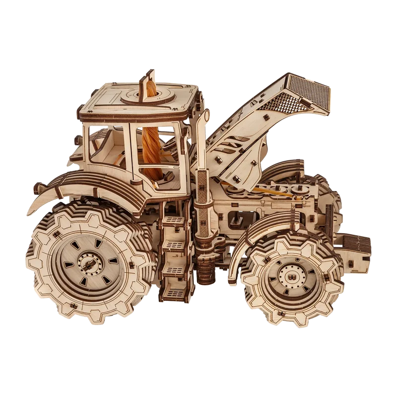 3D-Holzpuzzle Traktor
