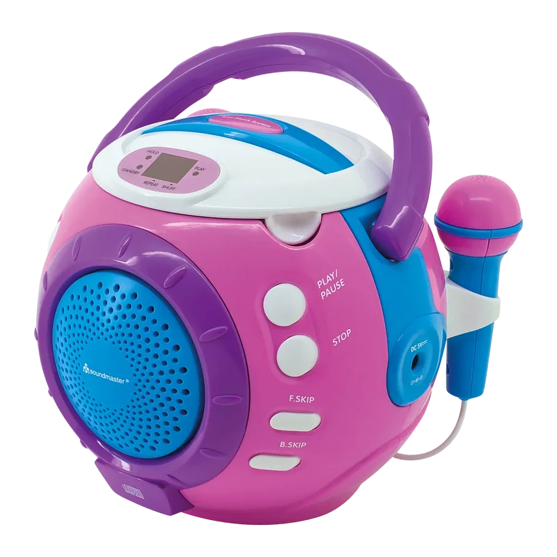 Kinder-CD-Player mit Mitsing-Funktion
