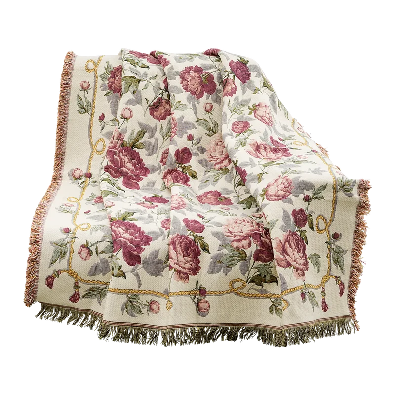 Wohnplaid "Rosen"