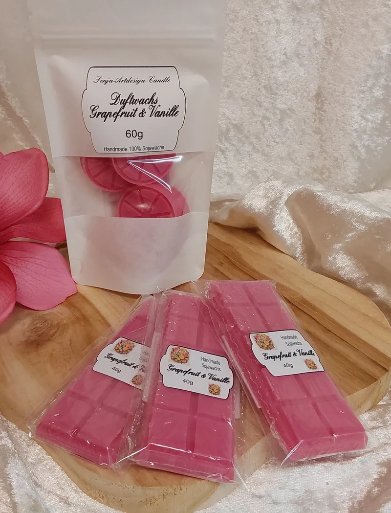 Waxmelts Pink Grapefruit & Vanille