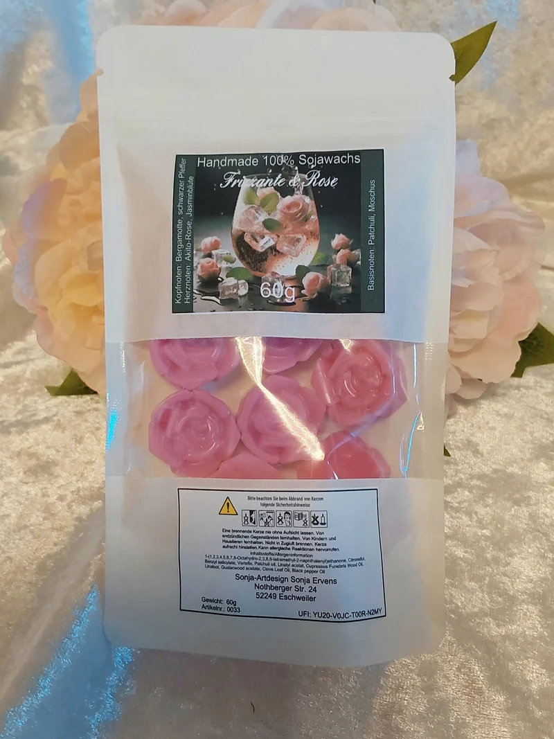Duftmelt/Duftwachs Frizzante & Rose 2 Varianten