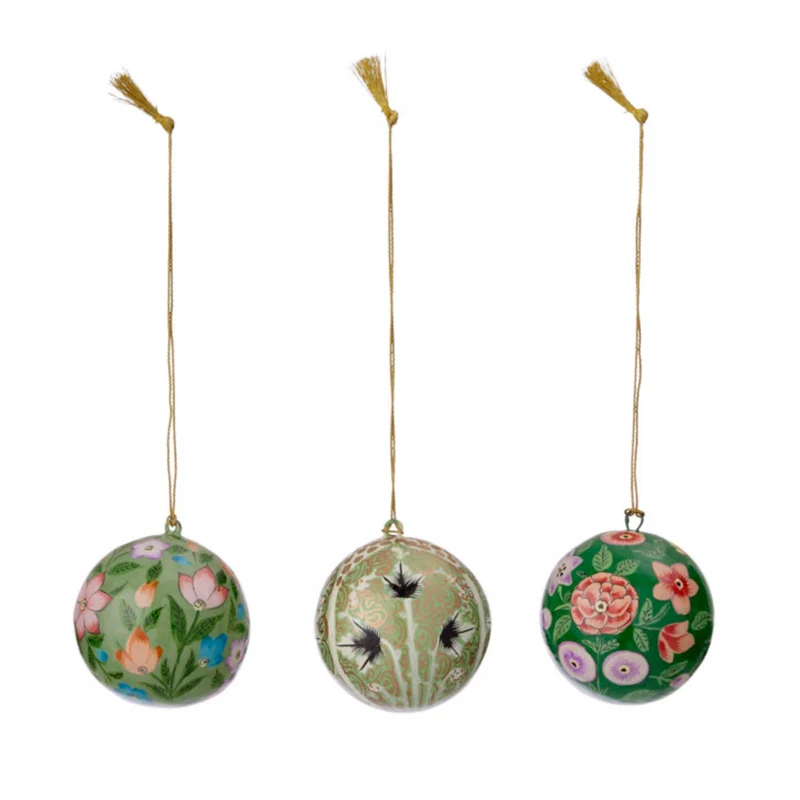 Christbaumkugel JADE | 3er Set