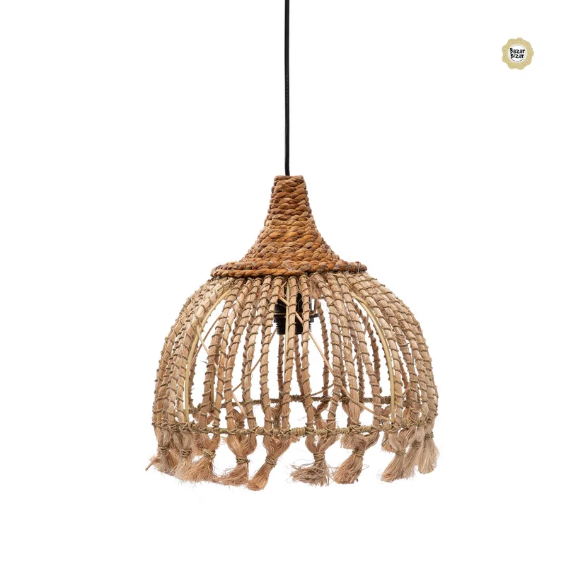 Hängelampe Abaca Tassel