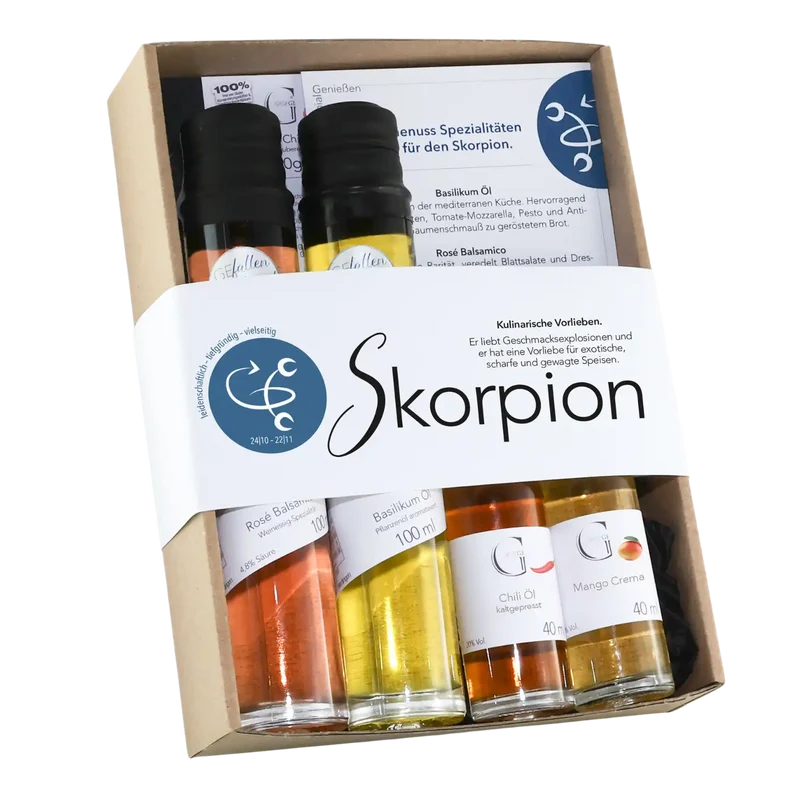 Sternzeichen-Set – Skorpion