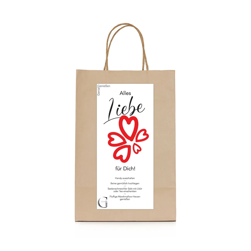 Alles Liebe für Dich – Geschenktüte