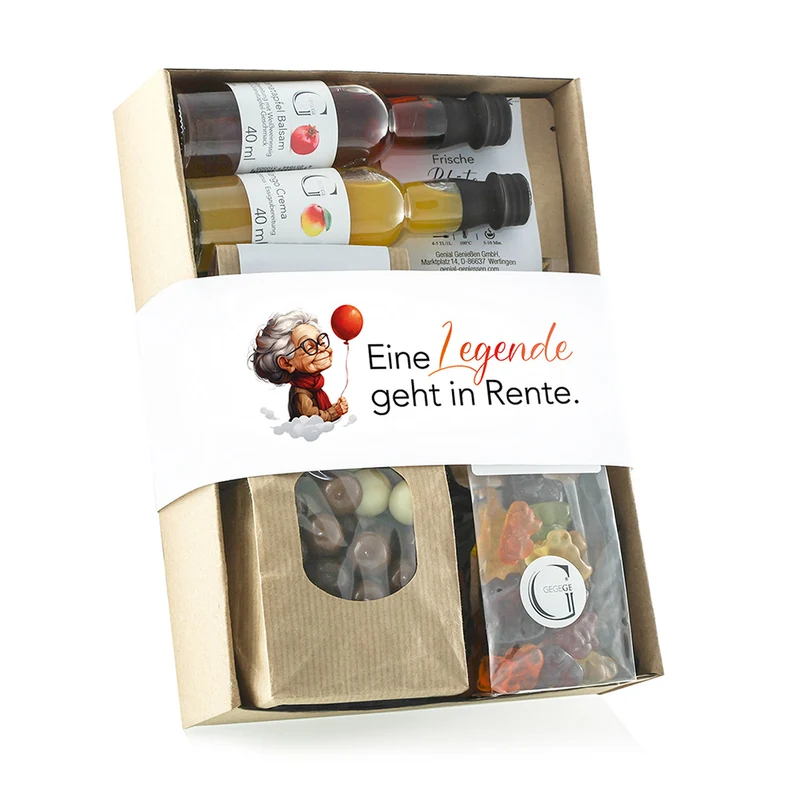 Geschenk zur Rente Frau