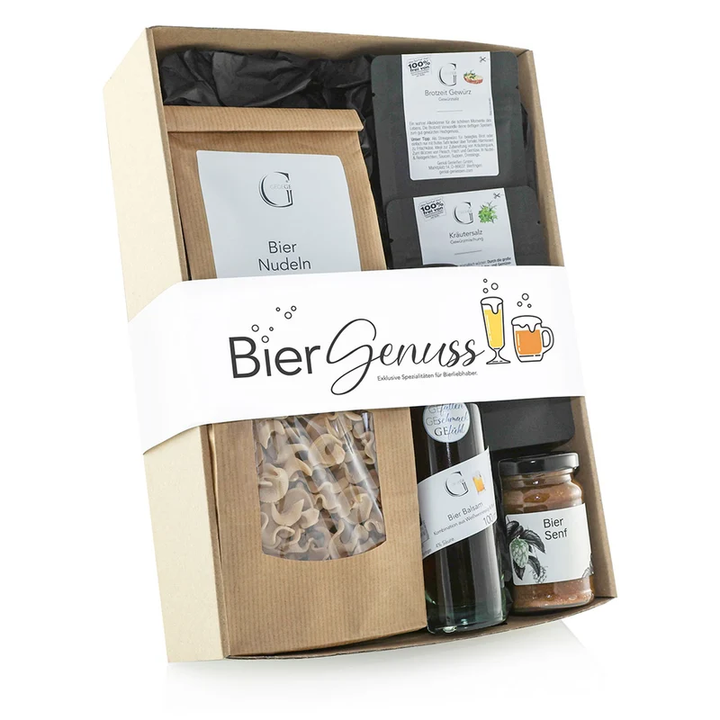 Geschenke für Bierliebhaber - Das Bier Genuss - Geschenkset
