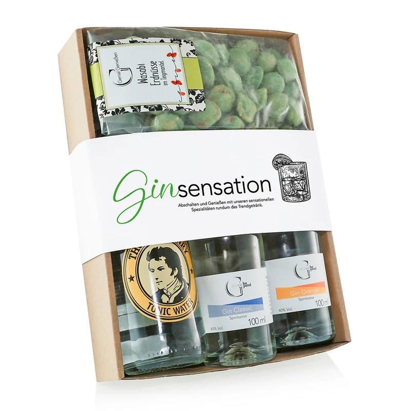 Gin Set Geschenk Ginsensation