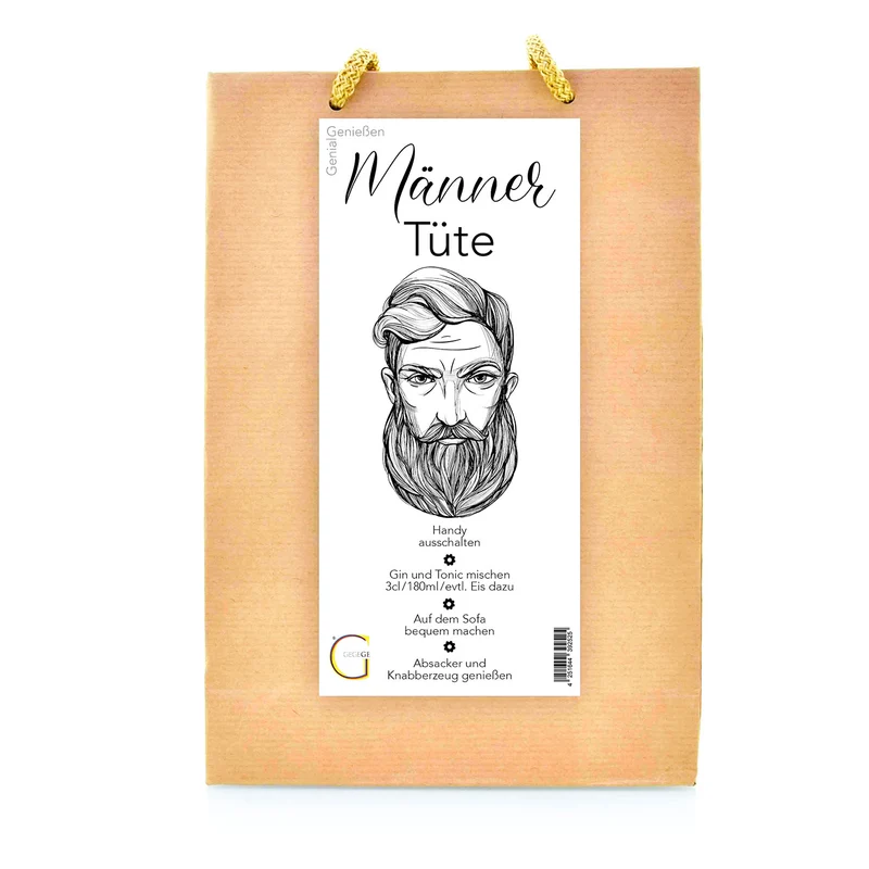 Männer Tüte – Gin Tonic Geschenk