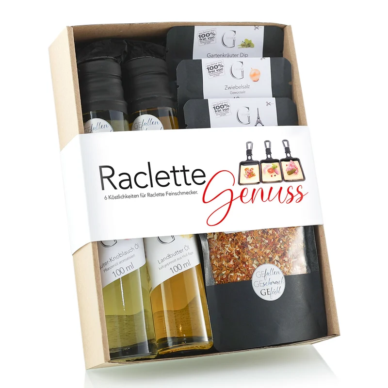 Raclette Genuss – Geschenkset